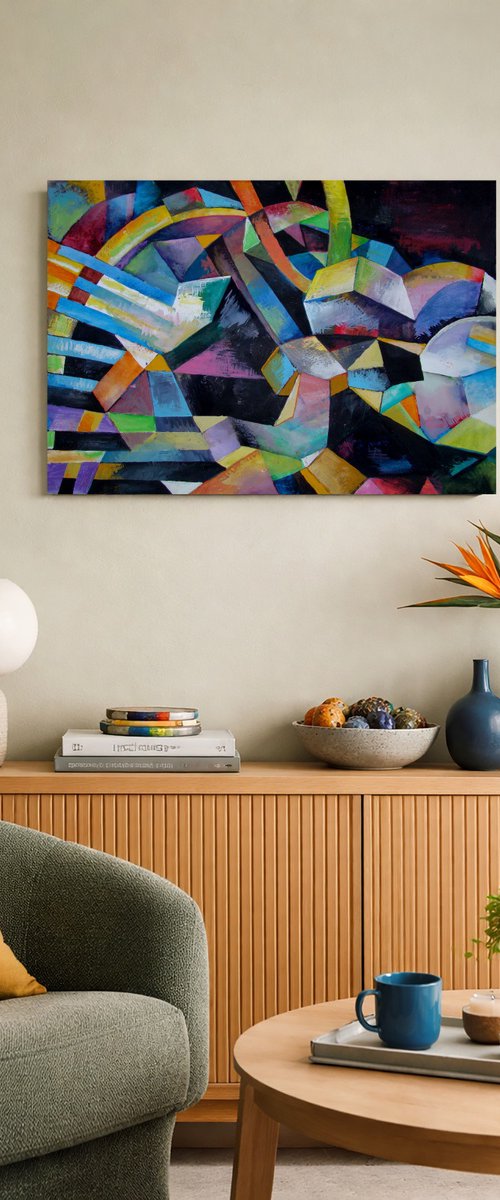 Architectonic landscape by Ivan Stoyanov