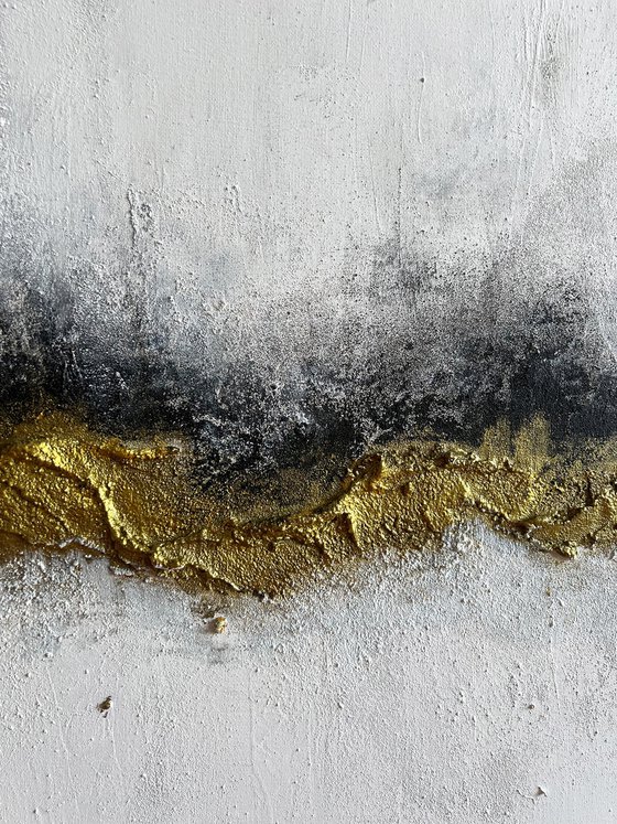 Abstract Gold Minimalism