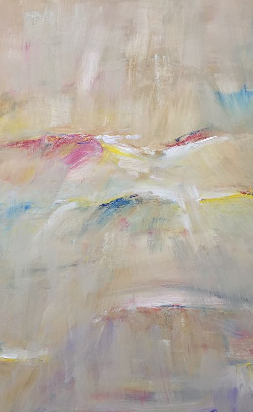 abstract light ( 150x100cm big painting ) by Altin Furxhi