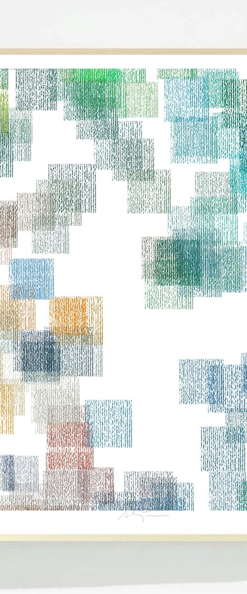 Cezanne landscape III by Alejos