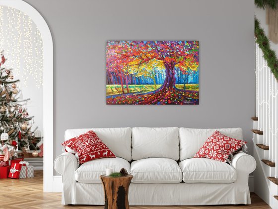 Golden season tree 6