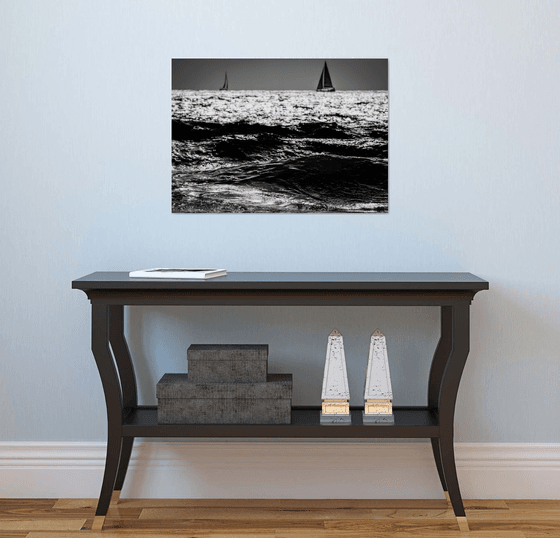 Two Sailboats | Limited Edition Fine Art Print 1 of 10 | 60 x 40 cm