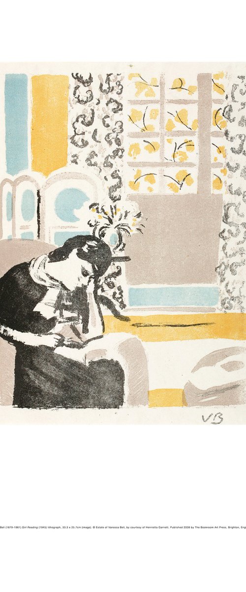 Girl Reading by Vanessa Bell