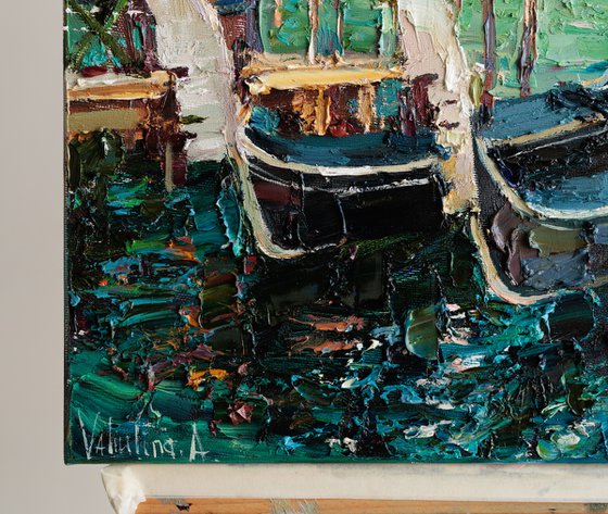 Gondolas in Venice