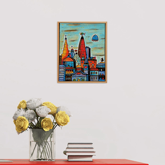 Cartoon Vibrant London