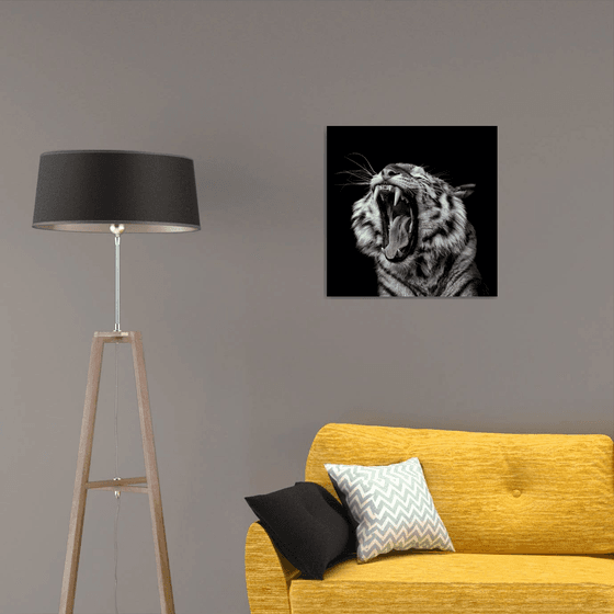 Siberian Tiger Roaring