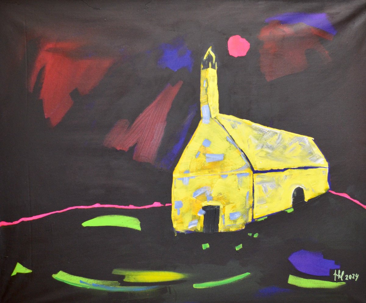 Chapel St-Michel in Brittany by Pamela Kenny-Levick