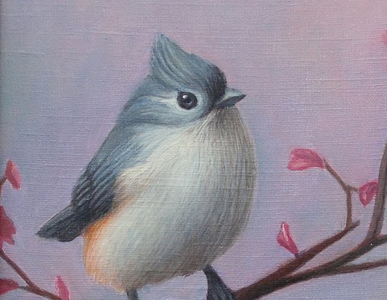 bird painting "Spring Morning"