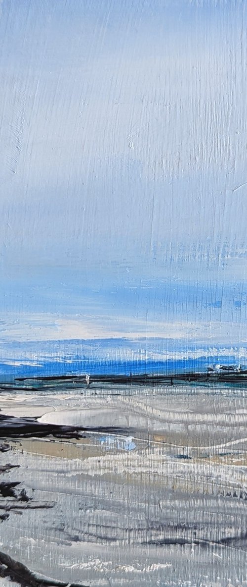 Miniature Caldy Beach by Jo Earl