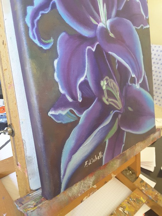 Purple lily