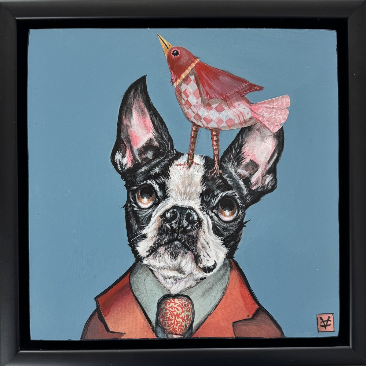 Painting , The Messenger By Victoria Coleman, 10 X 10, Artwork For Sale On Artfinder