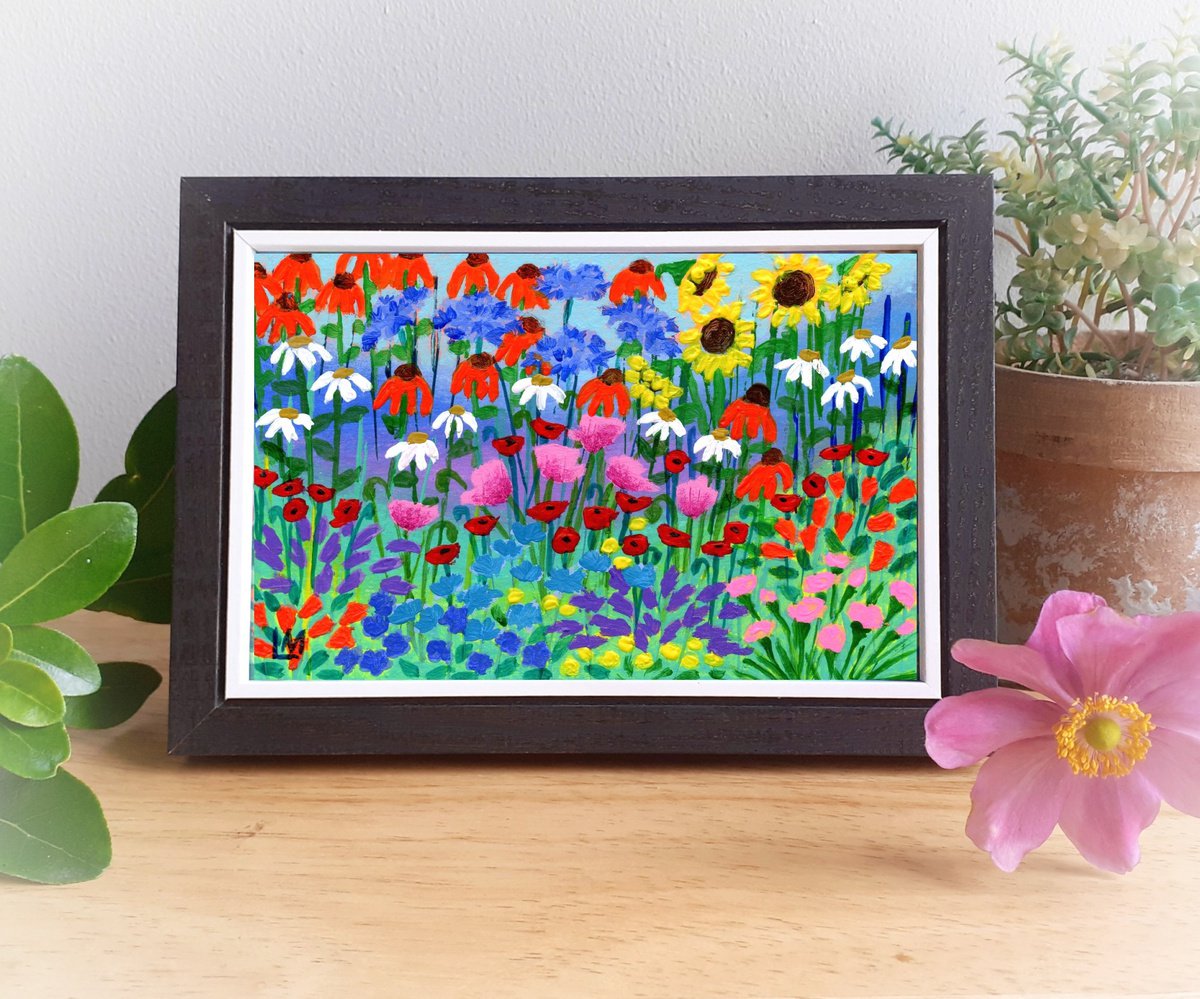 Framed Garden 2 - Gift Idea by Lisa Mann