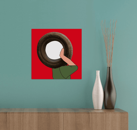 WHERE THERE'S A WHEEL - wall art decor