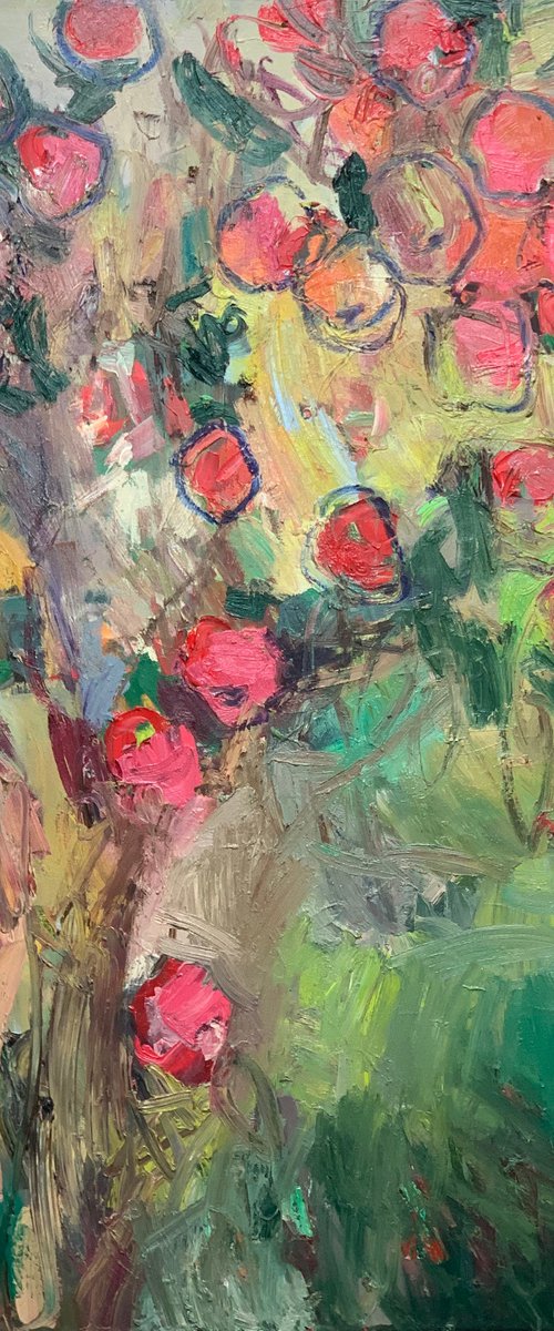 Red apples by Lilia Orlova-Holmes