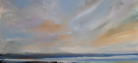 Evening at West Kirby beach