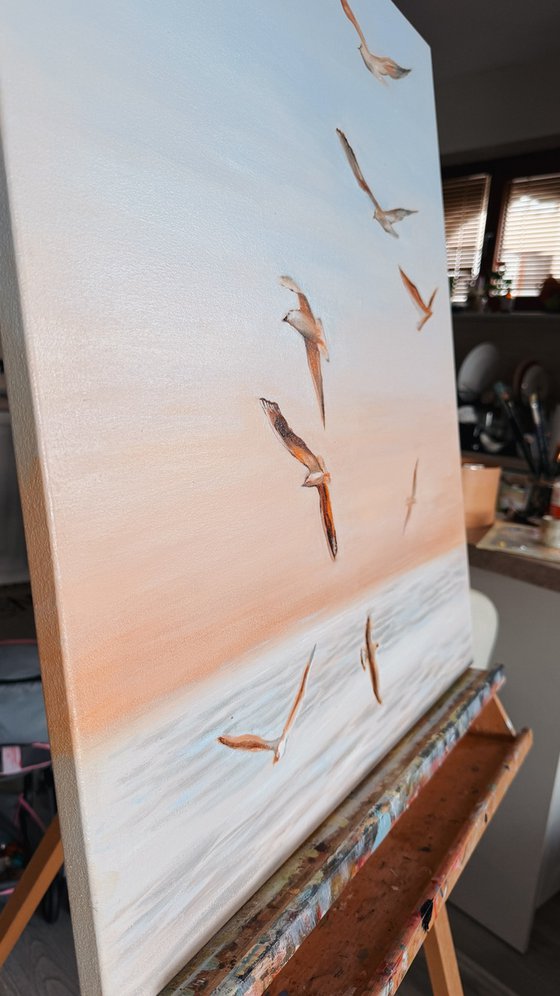 “Where the sky meets the sea”