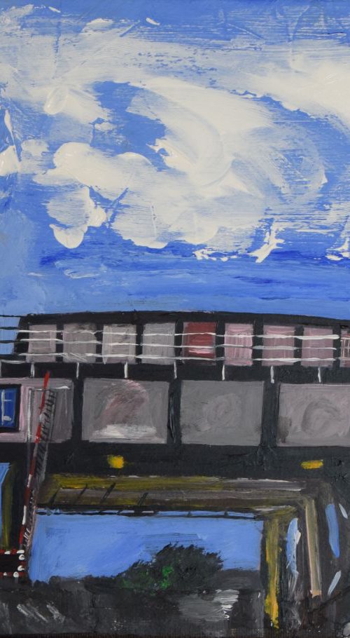 Hull, View of the Drypool Bridge by Andrew  Reid Wildman