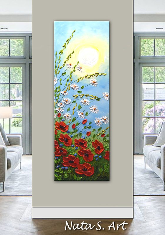 Harmony - Wildflowers Painting