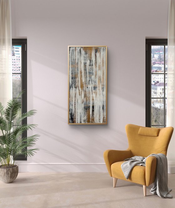 White Drift 50x100x2 cm