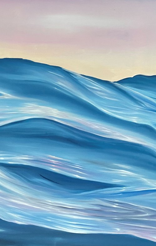 Refreshing Glow - coastal ocean tropical seascape by Alanah Jarvis