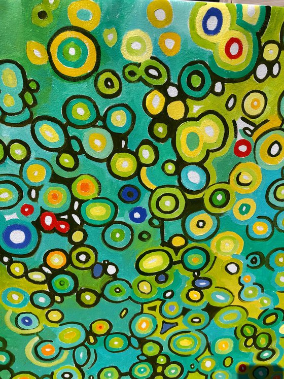 Green mosaic
