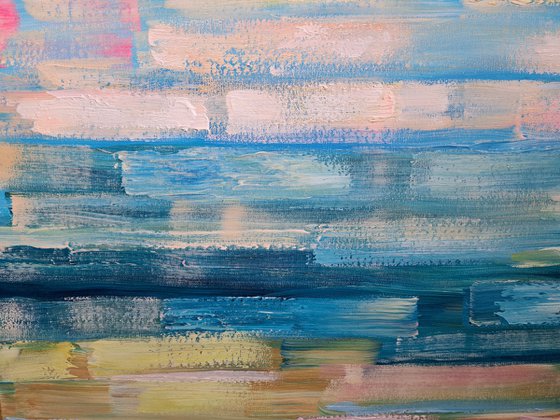 Just Brushstrokes #19 (Calm Summer Day)