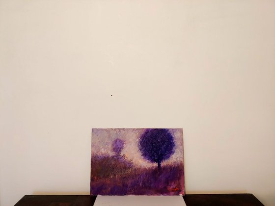 The purple tree