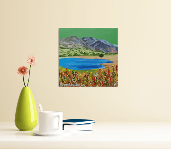 Blencathra across Tewet Tarn