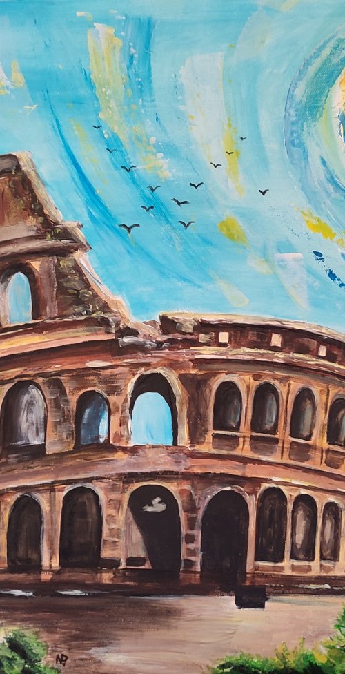 Colosseum by Nataliia Plakhotnyk