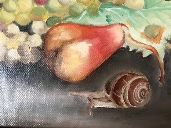Snail & Pear