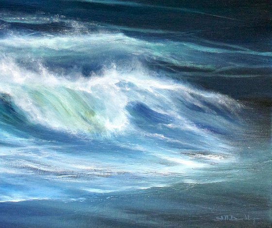 Night Moves Oil painting by Stella Dunkley | Artfinder