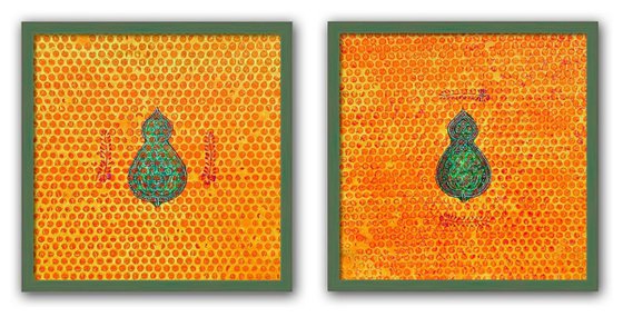 Purabh paschim Diptych