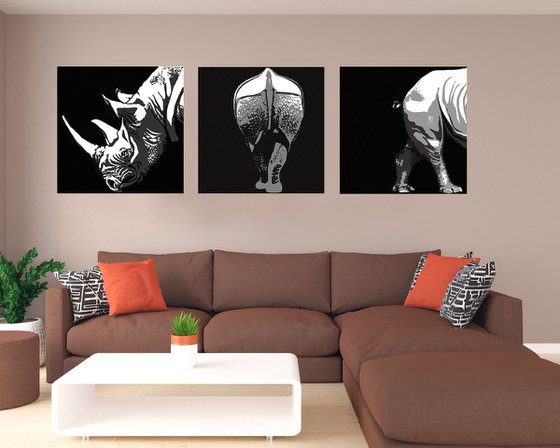 RHINO - MODERN WALL ART