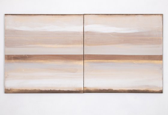 No. 24-43 (200x100cm) Diptych