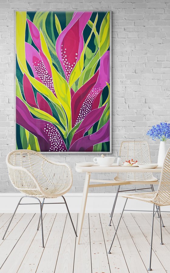 Tropical Leaves Dance #7