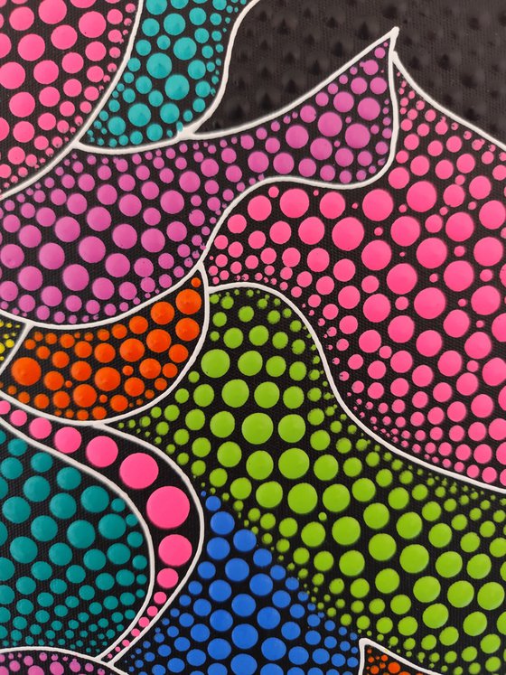 Psychedelic Lotus Garden