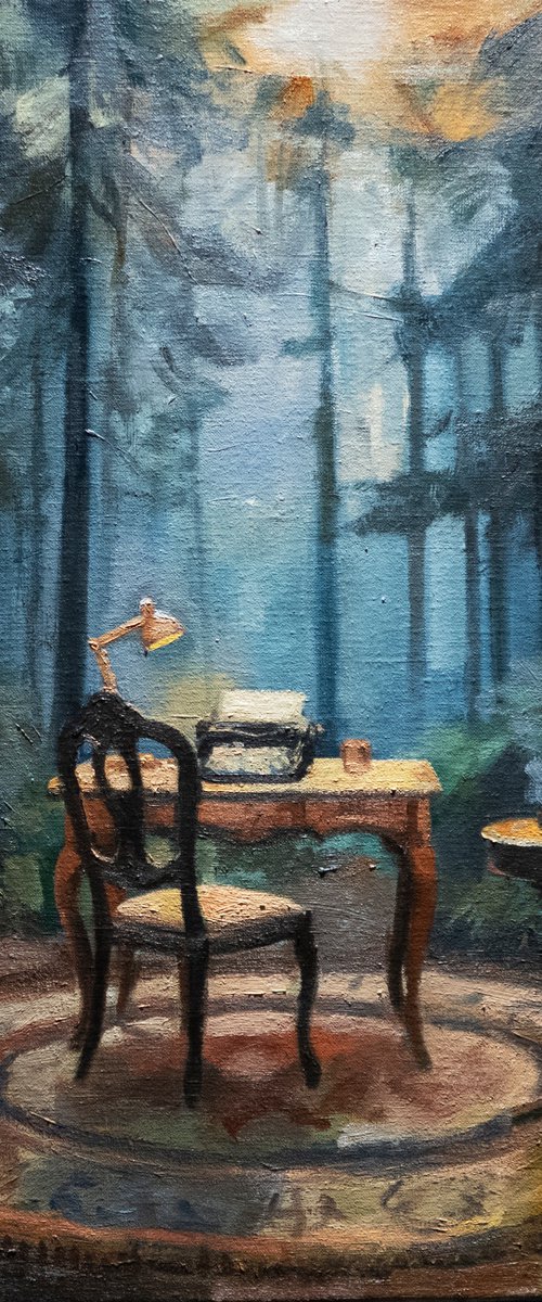 The old typewriter by Roeland Kneepkens