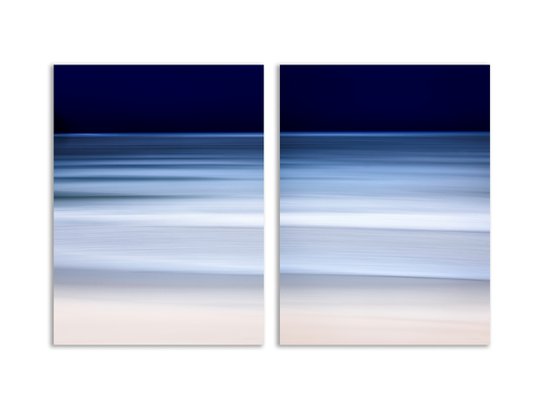 Side by Side - Metal Diptych