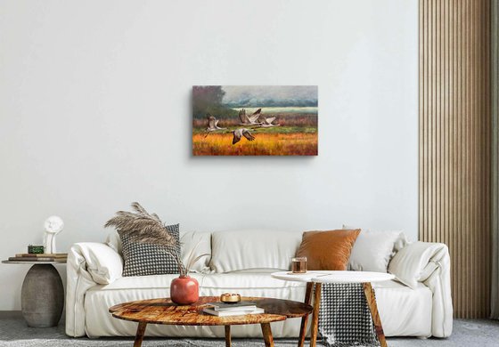 Warm rain through sunlight