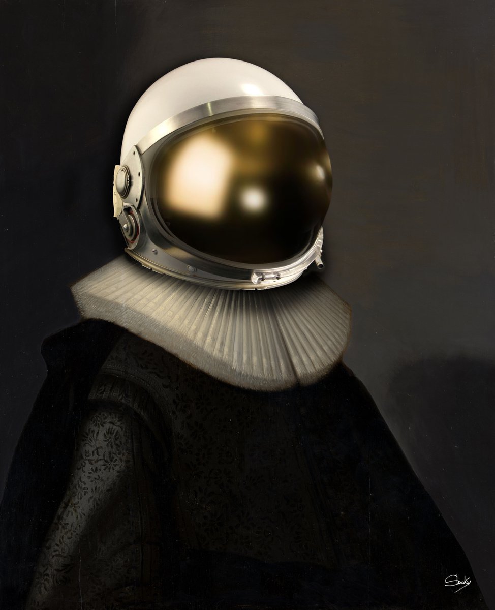 Spaceman ( Beauty Is Inside ) XXL by Slasky