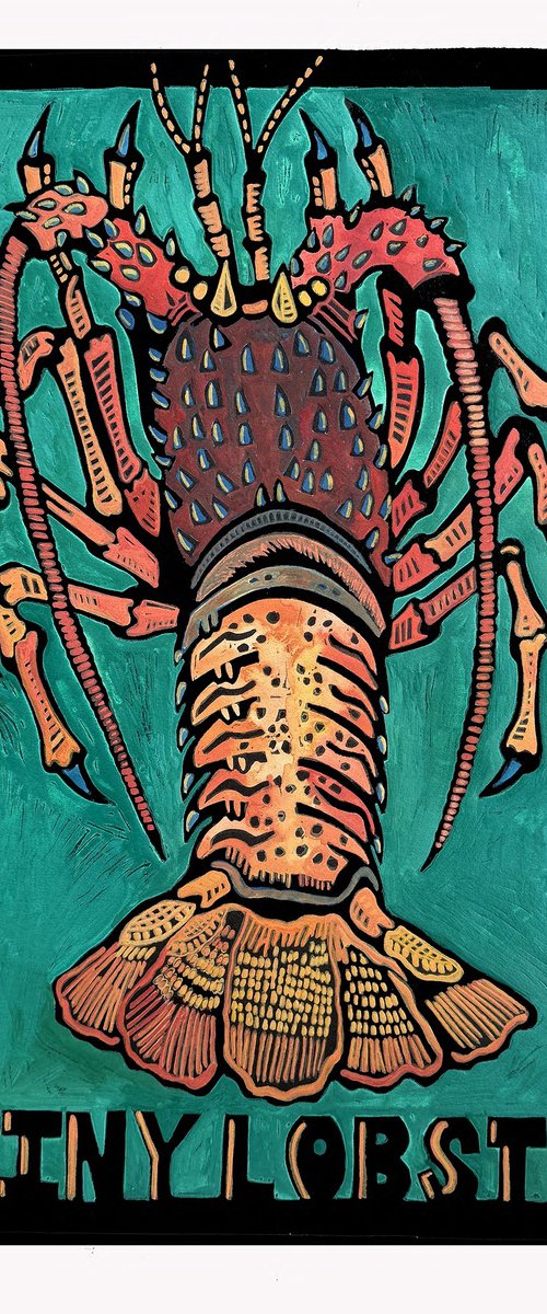 Spiny Lobster by Laurel Macdonald