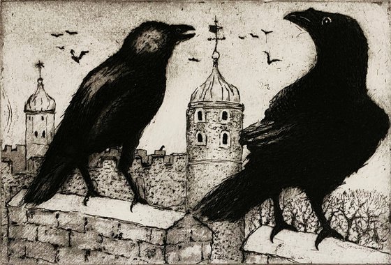 Ravens at the Tower