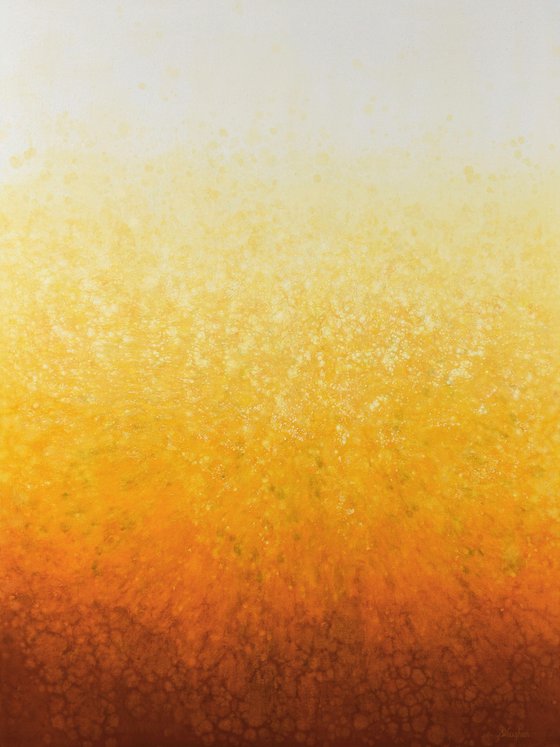 Radiance - Shimmer Series Color Field Abstract