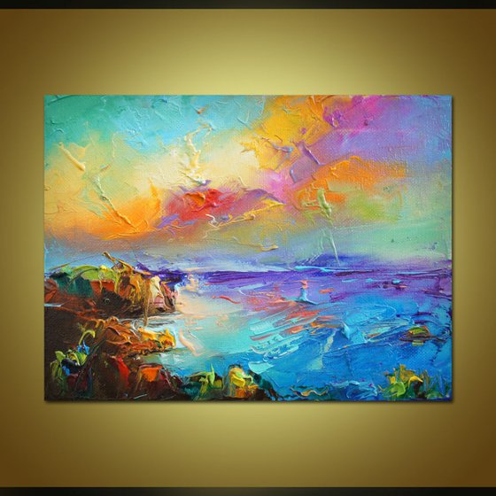 Seascape,   Oil painting
