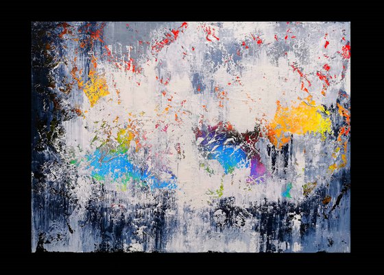 160x120cm. / abstract painting / Abstract 1162
