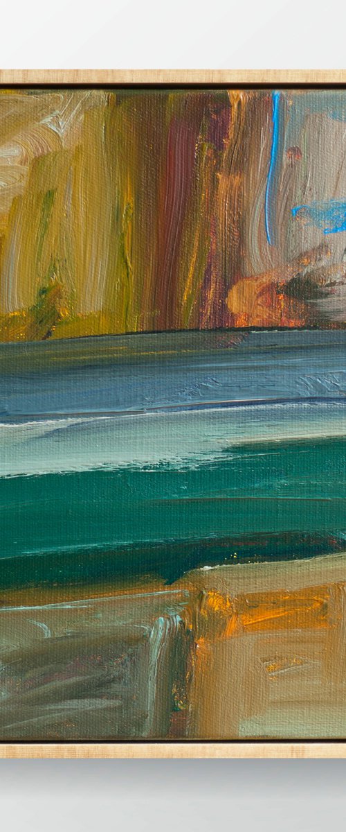 Shoreline - Abstract Seascape by Thomas Hjelm