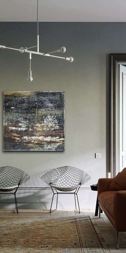 No. 400 (90 x 90 cm) by Rokas Berziunas