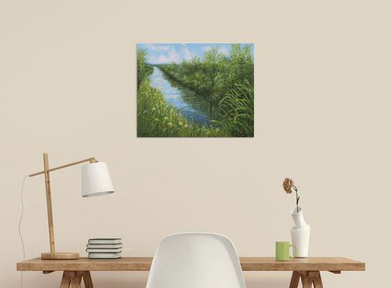 The river