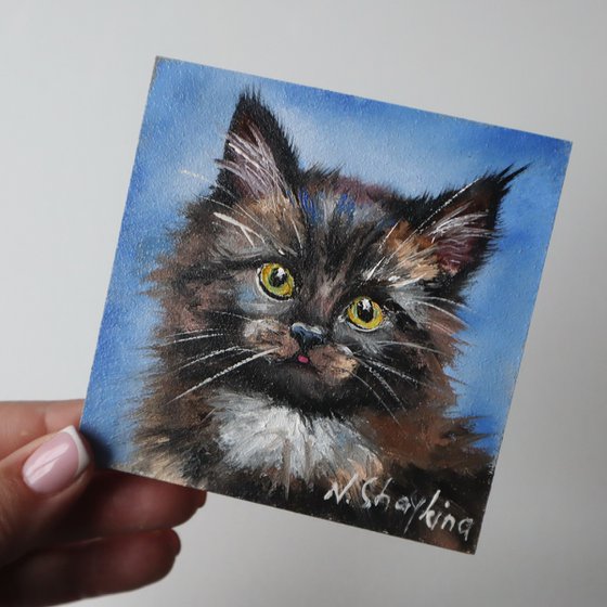 Little Cat Painting