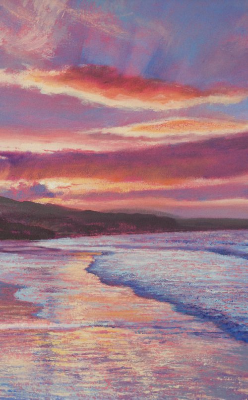 SUNSET, MONREITH by KEVAN MCGINTY